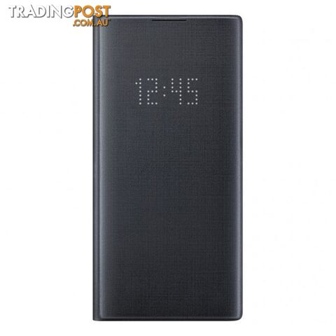 Samsung Galaxy Note 10+ Plus LED View Cover - Black - EF-NN975PBEGWW - Black - 8806090041372