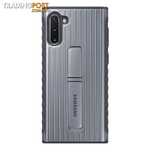 Samsung Galaxy Note 10 Protective Standing Cover - Silver
