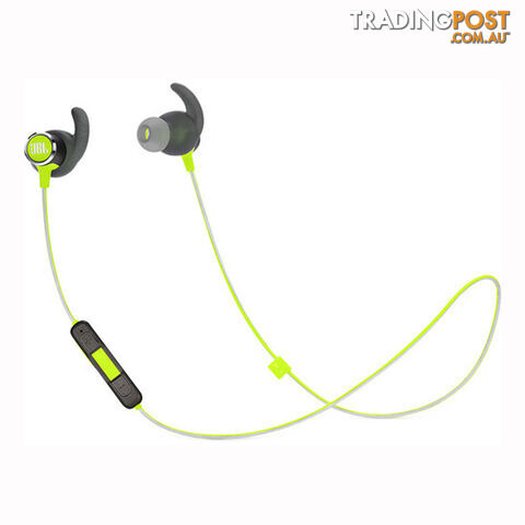 JBL Reflect Mini 2 BT Wireless Sport In-Ear Headphones - Green - JBLREFMINI2GRN - Green - 6925281932120