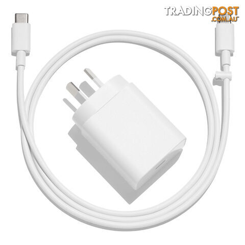 Google 18W USB-C Fast Charging Power Adapter - White