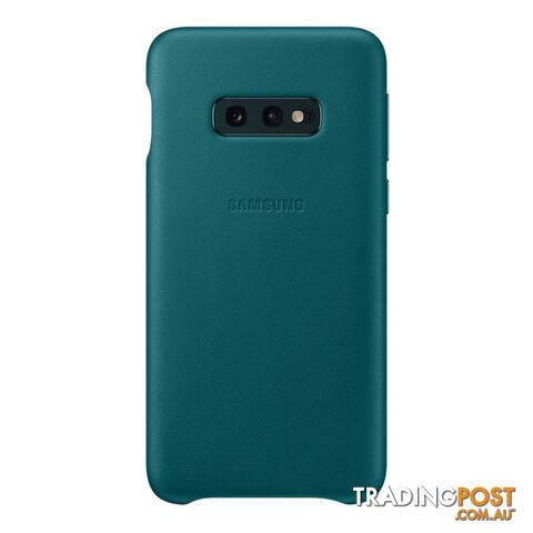 Samsung Galaxy S10e Leather Back Cover - Green - photo 1 of 1