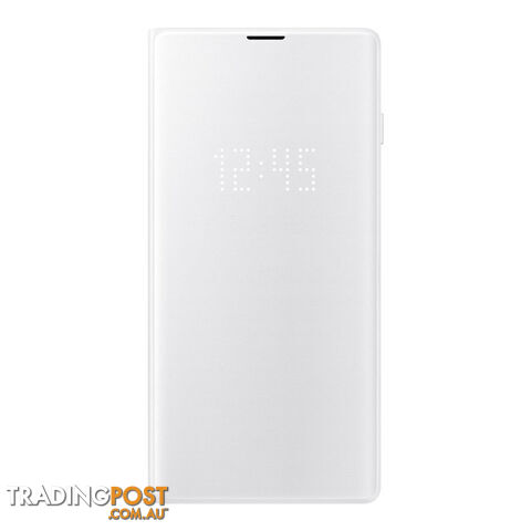 Samsung Galaxy S10 LED View Wallet Cover - White