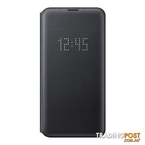 Samsung Galaxy S10e LED View Wallet Cover - Black