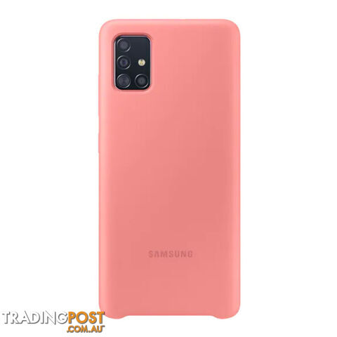 Samsung Galaxy A51 Silicone Cover - Pink