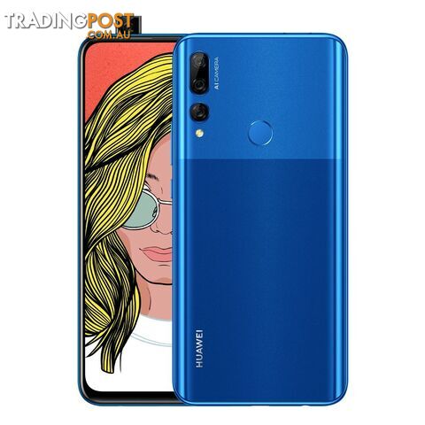 Huawei Y9 Prime 2019 (Dual Sim 4G/4G, 128GB/4GB) - Sapphire Blue - STK-L22-BUL - Blue - HWY9PBLU