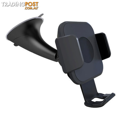 Cygnett Race 10W Wireless Dash Car Charger w/ QC 3.0 Car Charger