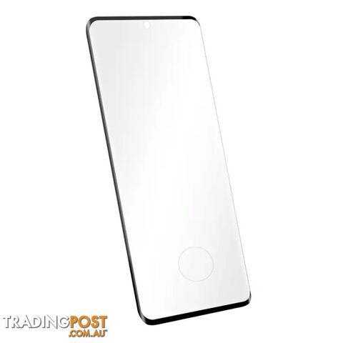 Cleanskin Curved Screen Guard for Samsung Galaxy S20 - Clear / Black Frame