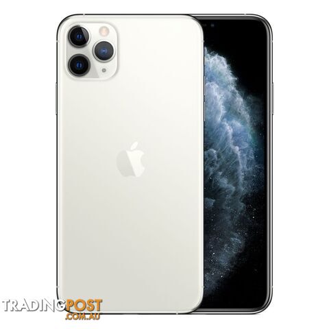 Apple iPhone 11 Pro Max 512GB - Silver - MWHP2X/A - Silver - APP11PM512SLV