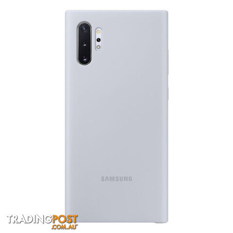 Samsung Galaxy Note 10+ Plus Silicone Cover - Silver