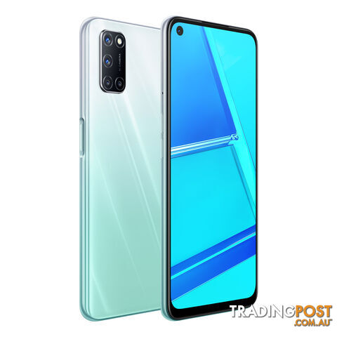 OPPO A52 (Dual SIM 4G, 5000mAh, 64GB/4GB) - Stream White - CPH2069AU - White -...