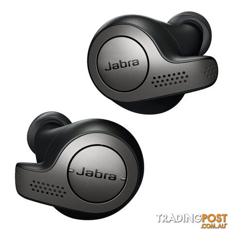 Jabra Elite 65t True Wireless Earbuds - Titanium Black - 4090436 - Black - 5707055043994