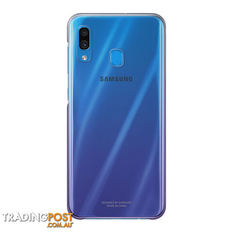 Samsung Galaxy A30 Gradation Cover - Violet