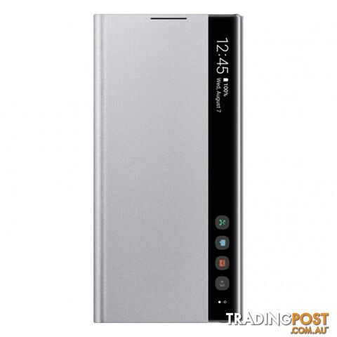 Samsung Galaxy Note 10 Clear View Cover - Silver