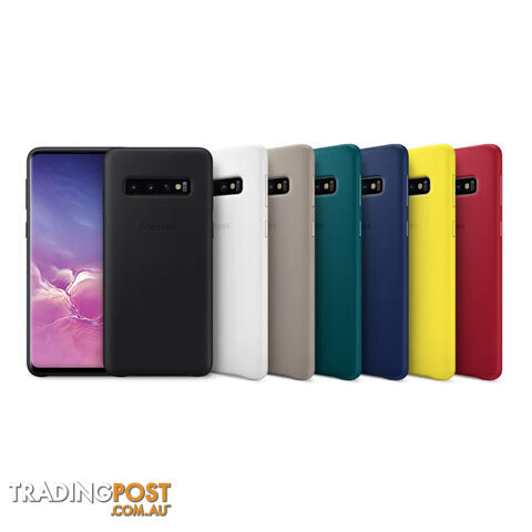 Samsung Galaxy S10 Leather Back Cover MPN: EF-VG973