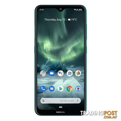 Nokia 7.2 (Dual Sim 4G/4G, 128GB/4GB, 48MP) - Cyan Green
