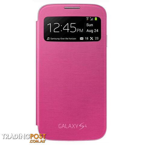 Samsung Galaxy S4 S-View/Clear Cover Pink