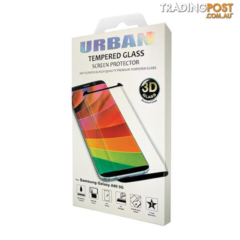 Urban Glass Screen Protector For Samsung A90 5G - GLASSA905G - Clear - 9017236607331