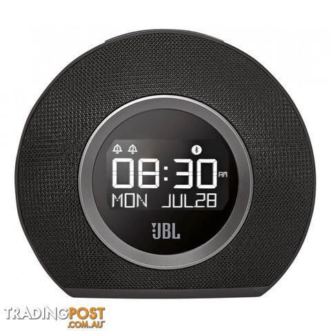 JBL Horizon Bluetooth Clock Radio - Black - JBLHORIZONBLKAS - Black - 6925281901331