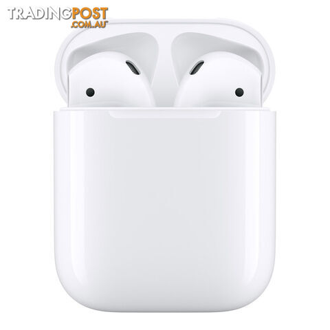 Apple AirPods (2nd Gen) with Charging Case A2032 - White - MV7N2ZA/A - White - 190199098558