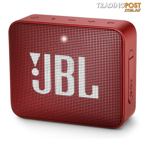 JBL GO 2 Portable Mini Bluetooth Speaker - Ruby Red - JBLGO2RED - Red - 6925281931857
