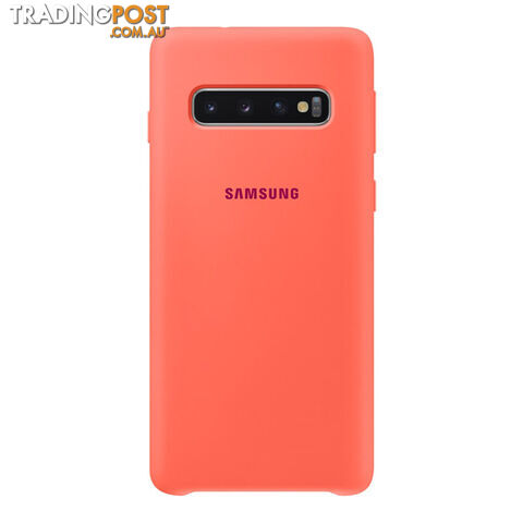 Samsung Galaxy S10 Silicone Cover - Berry Pink