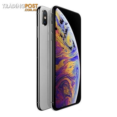 Apple iPhone XS Max 64GB - Silver - MT512X/A - Silver - APPXSM64SLV