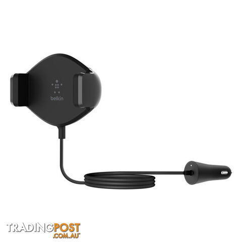 Belkin Boostup 10W Wireless Car Charger with Charging Vent Mount - Black