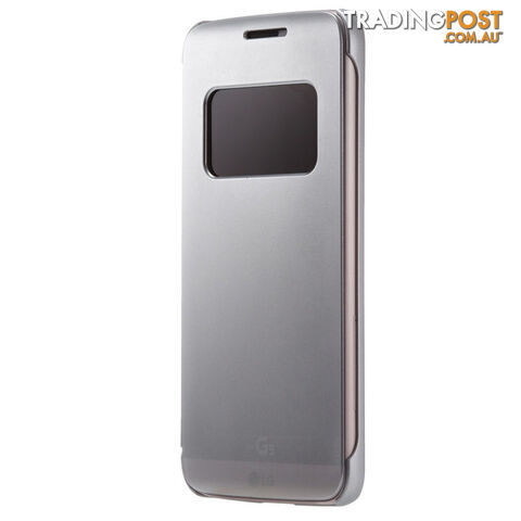 VOIA CleanUp Folio Case for LG G5 - Silver