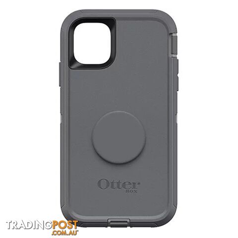 Otterbox Otter + Pop Defender Case for Apple iPhone 11 - Howler Grey - 77-62514 - Grey - 660543512356