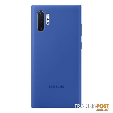 Samsung Galaxy Note 10+ Plus Silicone Cover - Blue