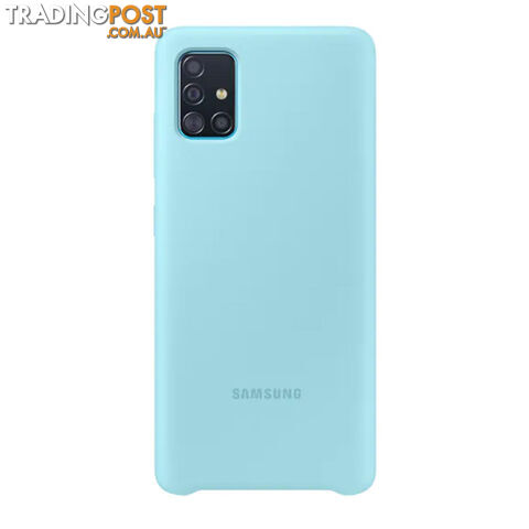 Samsung Galaxy A51 Silicone Cover - Blue