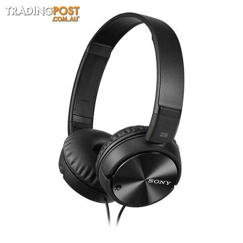 Sony MDR-ZX110NC Noise Canceling Headphones - Black - MDRZX110NC/M - Black - 4905524977134