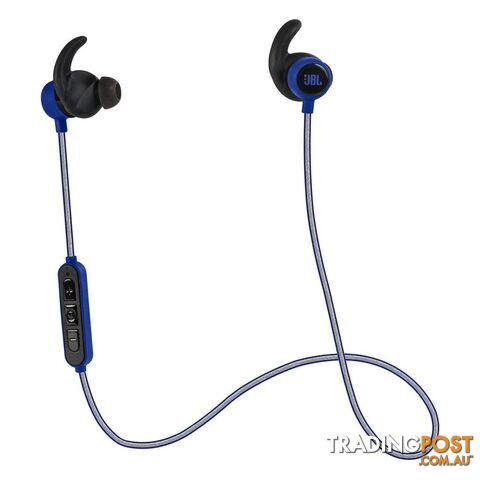 JBL Reflect Mini BT Wireless Sport In-Ear Headphones - Blue - JBLREFMINIBTBLU - Blue - 6925281910029