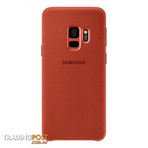 Samsung Galaxy S9 Alcantara Cover - Red
