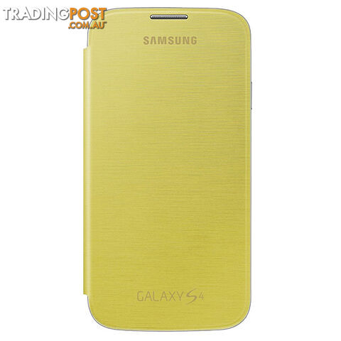 Samsung Galaxy S4 Flip Cover Yellow