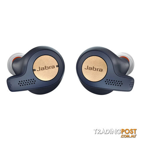 Jabra Elite Active 65t True Wireless Earbuds - Copper Blue - 4148138 - Blue - 5707055044779