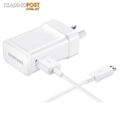 Samsung Micro USB AFC 15W Charge Travel Charger White (OEM Pack)