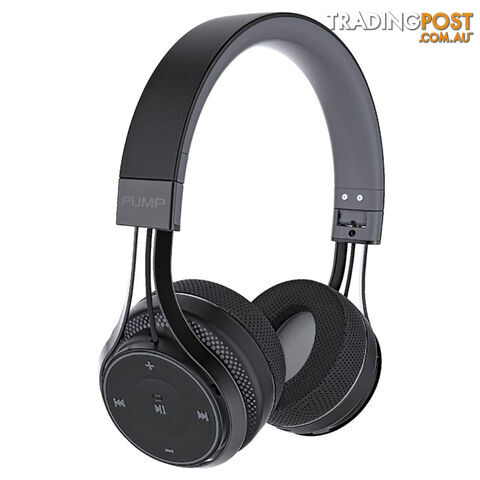 Blueant Pump Soul Bluetooth Wireless on Ear Stereo Headset - Black - PUMP-SOUL-BK - Black - 878049003241
