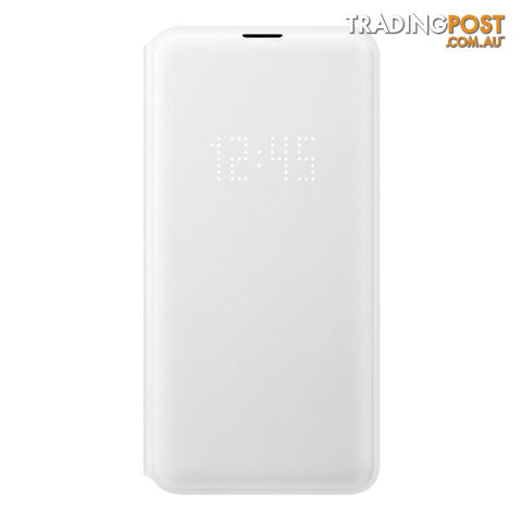 Samsung Galaxy S10e LED View Wallet Cover - White