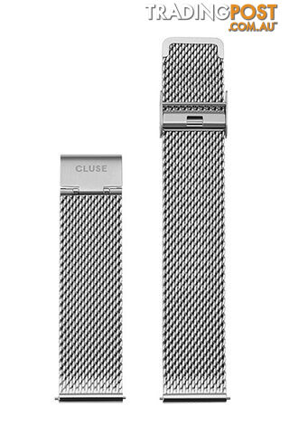 Cluse 20mm Watch Strap Mesh Silver CS1401101061 - 8719743375628