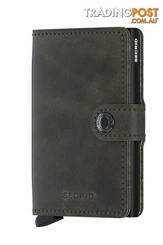 Secrid Miniwallet Vintage Olive-Black Wallet SC5946