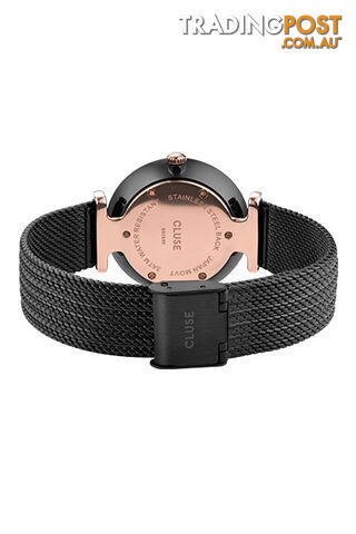 Cluse Triomphe Black/Rose Gold Mesh Watch CW0101208004 - 8719743374164 - photo 3 of 6
