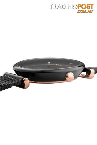 Cluse Triomphe Black/Rose Gold Mesh Watch CW0101208004 - 8719743374164 - photo 2 of 6