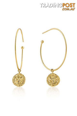 Ania Haie Boreas Hoop Earrings E009-03G - 5052469200281