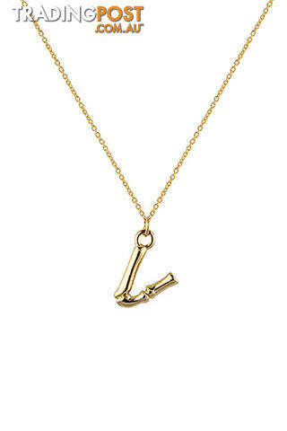 Zahar Letter V Necklace ZN0010V