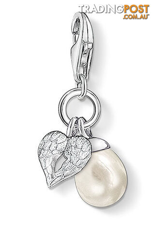 Thomas Sabo Charm Pendant Wing With Pearl CC779 - 4051245030181