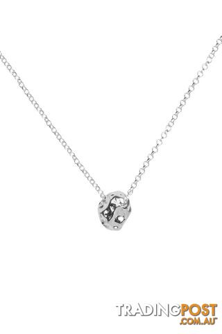 Matthew Calvin Meteorite Silver Small Pendant Necklace MC0102PD-S