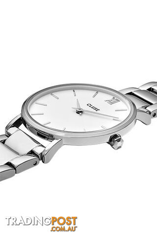 Cluse Minuit Silver White/Silver Link Watch CW0101203026 - 8719743375161 - photo 3 of 6