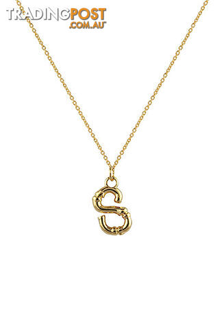 Zahar Letter S Necklace ZN0010S