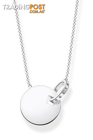 Thomas Sabo Necklace Together Coin With Silver-coloured Ring TKE1947 - 4051245475579